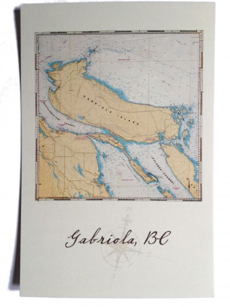 Gabriola postcard